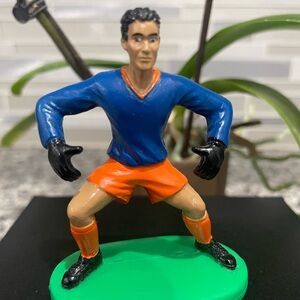 Bakery Crafts 2004 Cake Topper Soccer Player Figurine